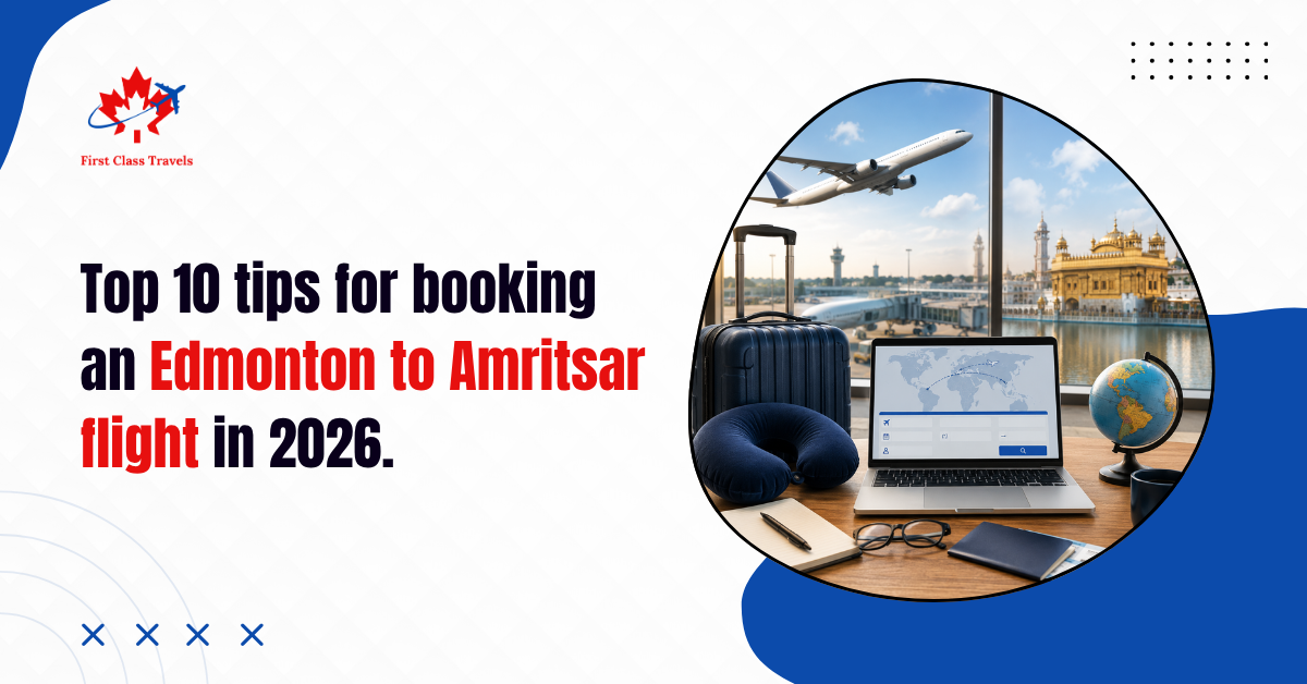 Edmonton to Amritsar flight